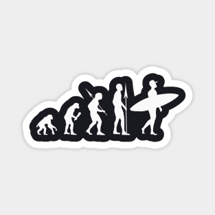 Surfer Evolution Magnet