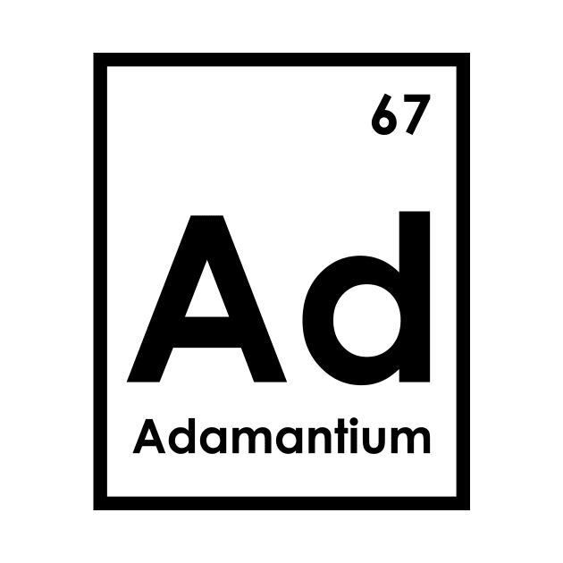 Adamantium - A Marvel Element by artsylab