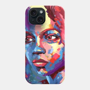 Red and Blue Portrait Phone Case