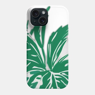 Tropical Monstera Delight No. 845 Phone Case