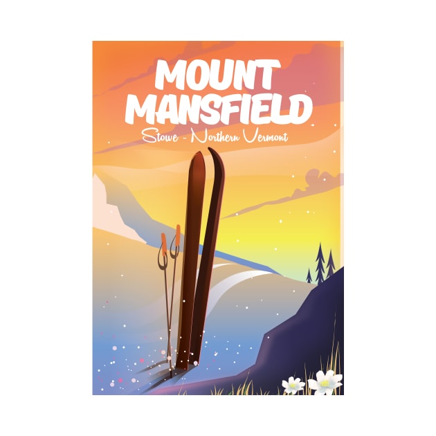 Mount Mansfield Stowe northern Vermont by nickemporium1