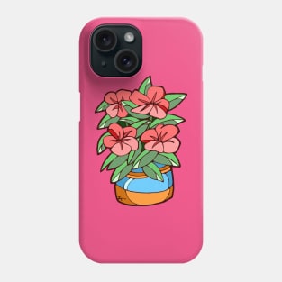 Flowering Potted Plant Phone Case