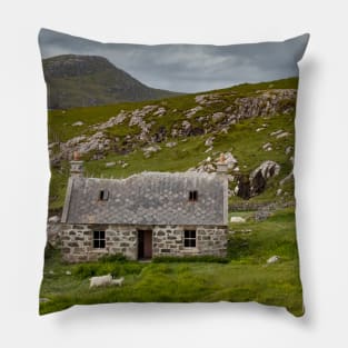 Old Stone House Pillow