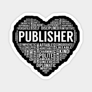 Publisher Heart Magnet