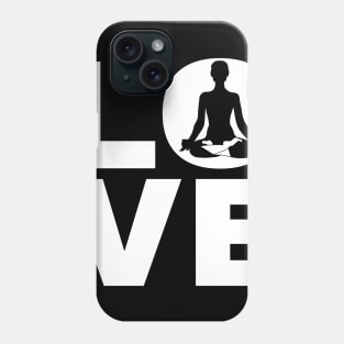 Love Yoga Gift For Yogis Phone Case