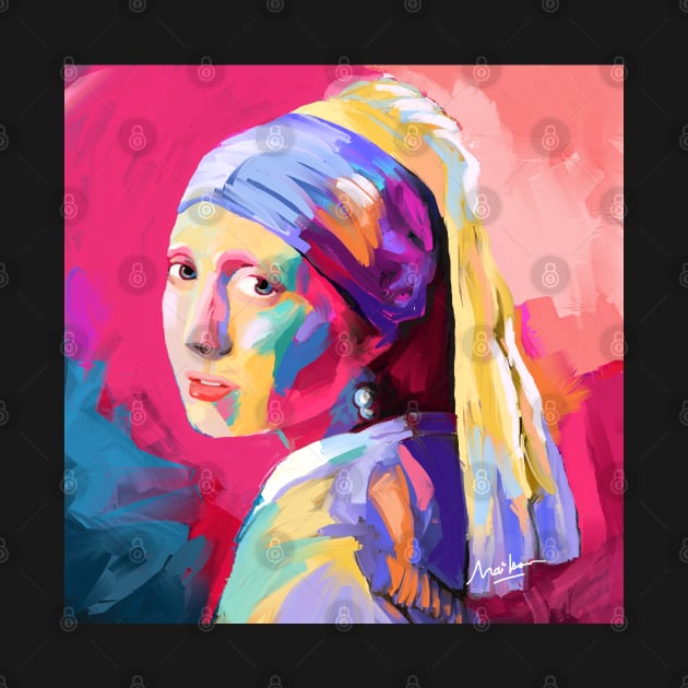 girl with a pearl earring by mailsoncello