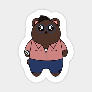 Claudette Morel Bear Magnet