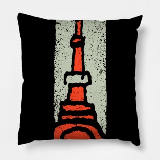 Eiffeltower - Paris France Art-Deco Pillow