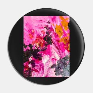 Pink paint strokes Pin