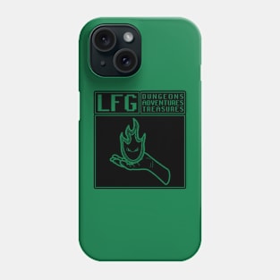 LFG Looking For Group Warlock Imp Impling Familiar Dungeon Tabletop RPG TTRPG Phone Case