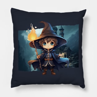 Wizard-Adventure Series: Chibi Gamer Pillow