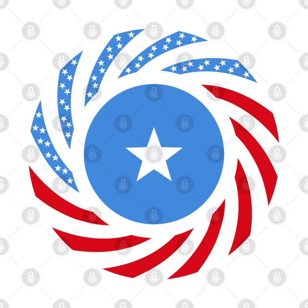 Somali American Multinational Patriot Flag Series by Village Values