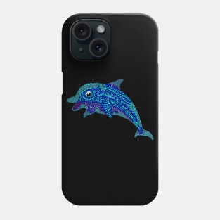 Squiggle Dolphin Phone Case