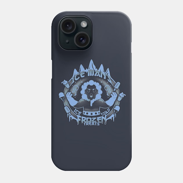 Ice Man's Frozen Treats Phone Case by BCArtDesign