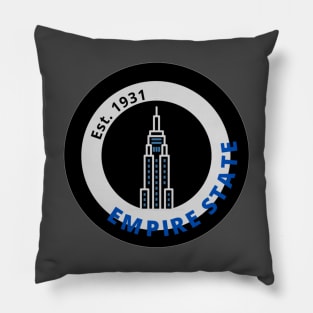 Empire State Building Pillow