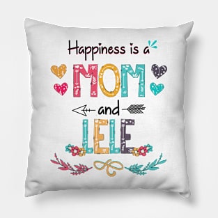 Happiness Is A Mom And Lele Wildflower Happy Mother's Day Pillow