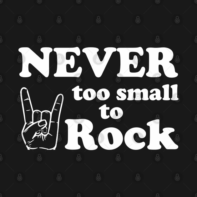 never too small to rock by bisho2412