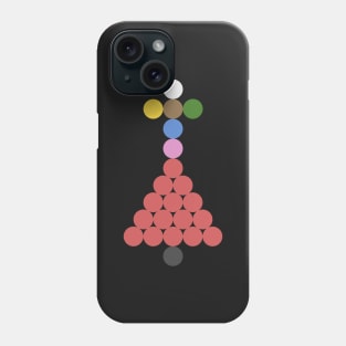 Snooker balls Phone Case