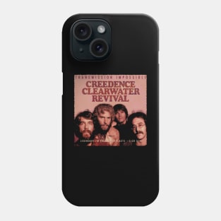 Behind Ccr Candid Images Of The Band At Work Phone Case