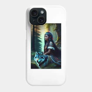 Spirit of the Wolf Phone Case