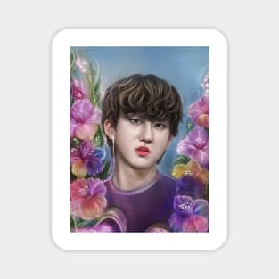 Flower boy Changbin , Skz Magnet