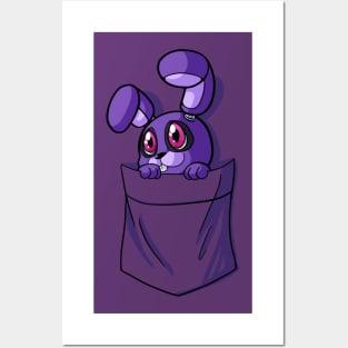 Fnaf 1 Bonnie Art Board Print for Sale by opthedragon