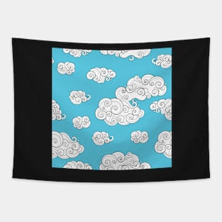 Fairytale Weather Forecast Large Scale Print Tapestry