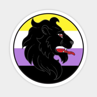 An Tir Pride - Nonbinary - Populace Badge Style 1 Magnet