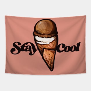 Stay Cool Ice Cream Tapestry