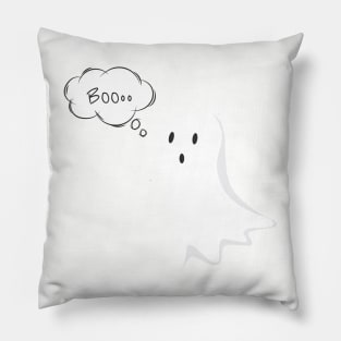 Ghost disapproval BOOoo Pillow