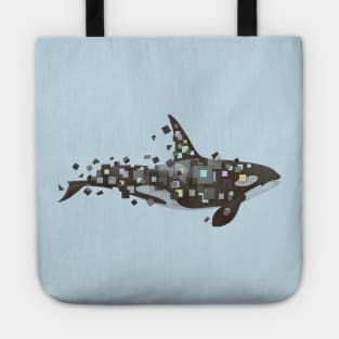 Fractured Killer Whale Tote