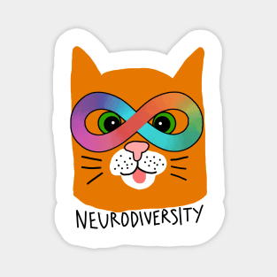 Neurodiversity Cat Magnet