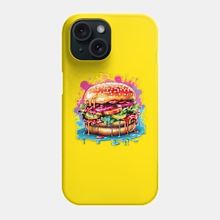 Jumbo Burger Joy: Big Design Fun! Phone Case