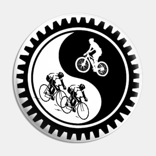 Bike Yin & Yang Pin