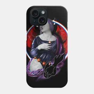 Renaissance raven Phone Case