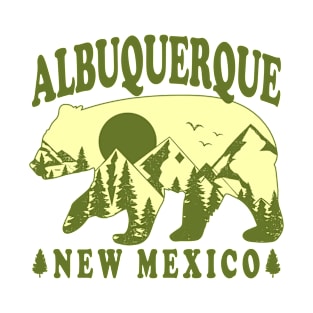 Albuquerque New Mexico Mountain View T-Shirt