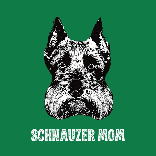 Schnauzer Mom Schnauzer Design by DoggyStyles