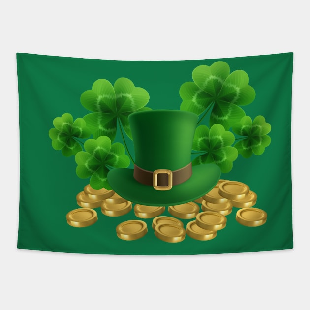 St. Patrick 's Day Tapestry by Family of siblings