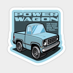 Light Blue - Power Wagon Magnet