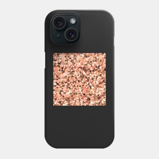 Rose gold glitter sequins Phone Case