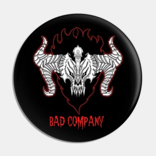 Blackout Inside Bad Company Pin