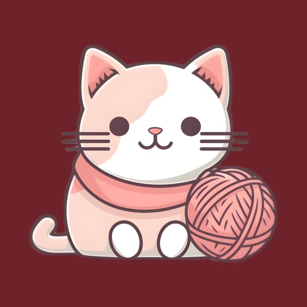 Knitter Kitten by Serene Simplicity