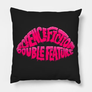 Science Fiction Double Feature Lips Pillow