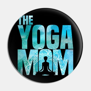 Womens Yoga Mom-Meditation Namaste Mothers Day Gift T Shirt Pin