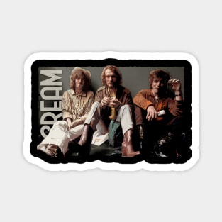 Strange Brew Collection - Blend into the Music with Creams Tee Magnet