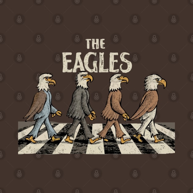 the eagles band retro by Aldrvnd