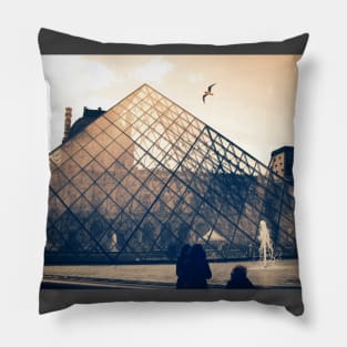 Louvre Museum Pillow