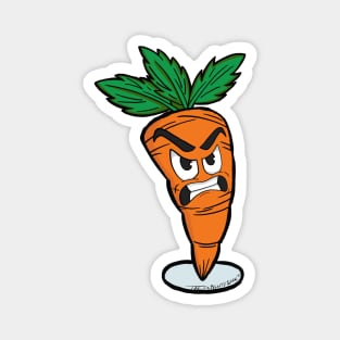 Angry Carrot Magnet