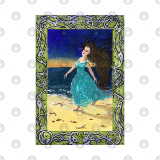 Dancing selkie woman by ChristmasPress