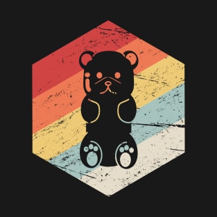 Retro Vintage Candy Gummy Bear Icon T-Shirt